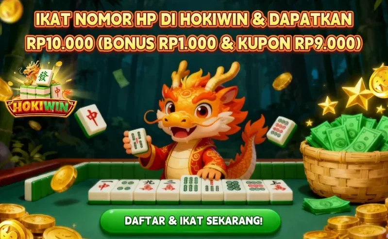 IKAT NOMOR HP DI HOKIWIN & DAPATKAN RP10.000